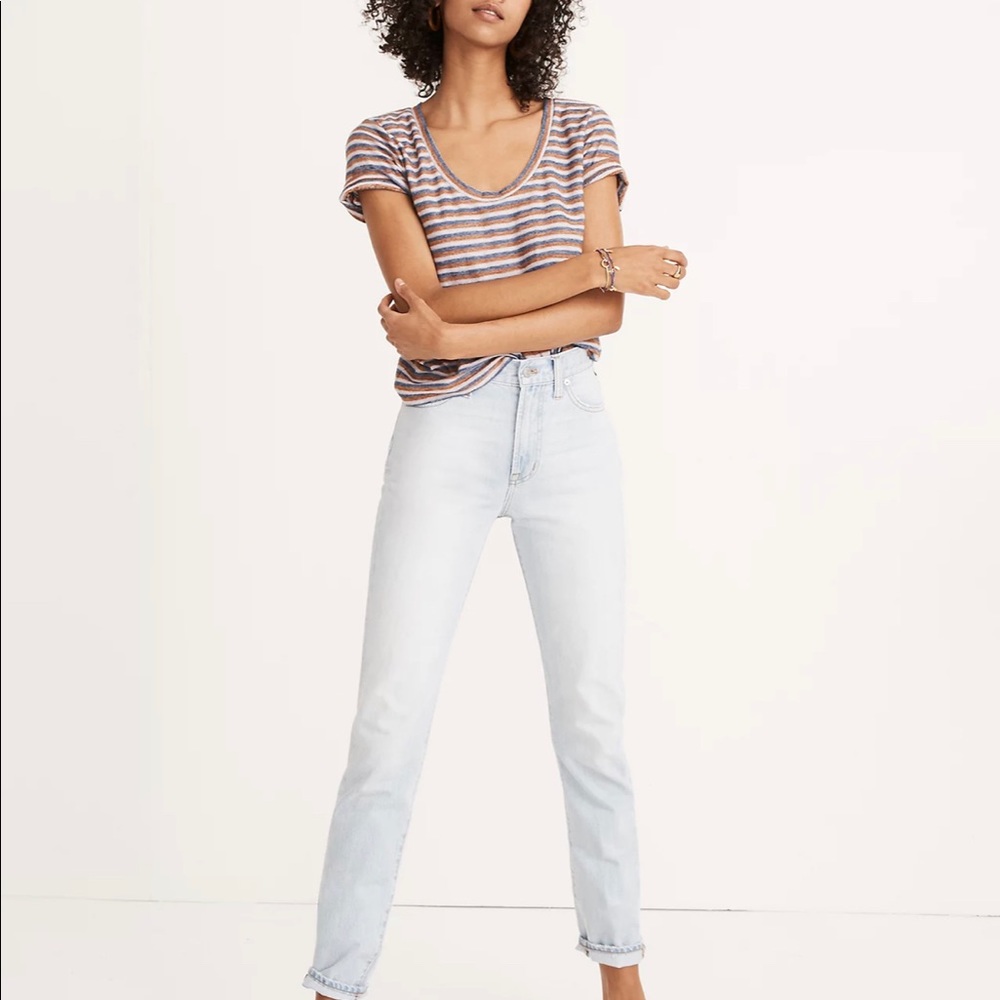 Madewell The Perfect Vintage Jean In Fitzgerald Wash Size 27